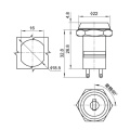 L20 Top Sale Drop Shipping Elevator Power Lock Schlüsselschalter